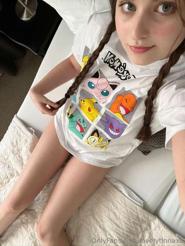Wet tiny pussy 💦💦 
Pika Pika 🤭