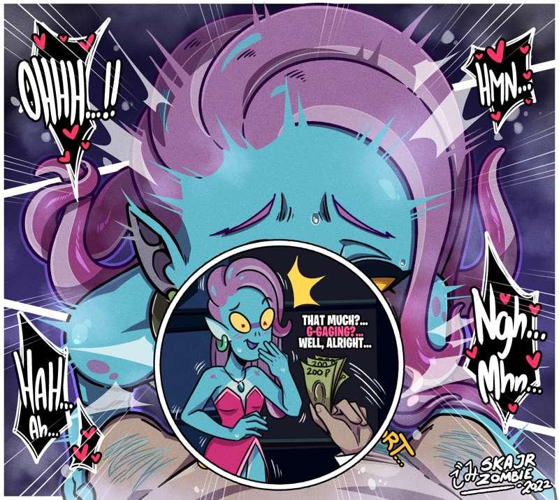 Rick & Morty SE6 EP8 Alien girl fellatio