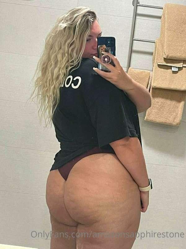 Tanning has bought out this cute little mark on my butt that..