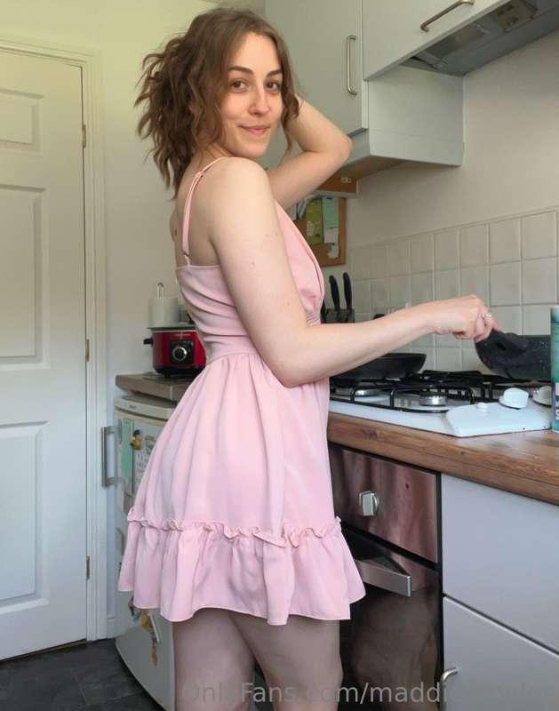 The rule is if I cook then Myles has to eat my ass and pussy..