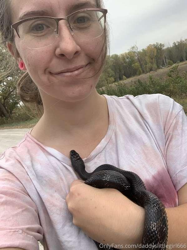 What have you all done this weekend? I played with snakes ye..