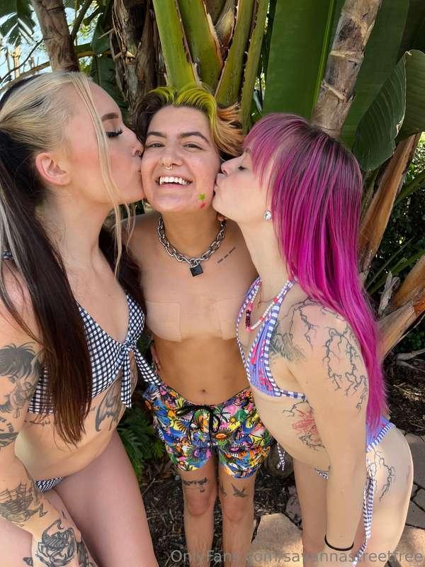 An ORGY video is being posted tomorrow! Check it out on my @..