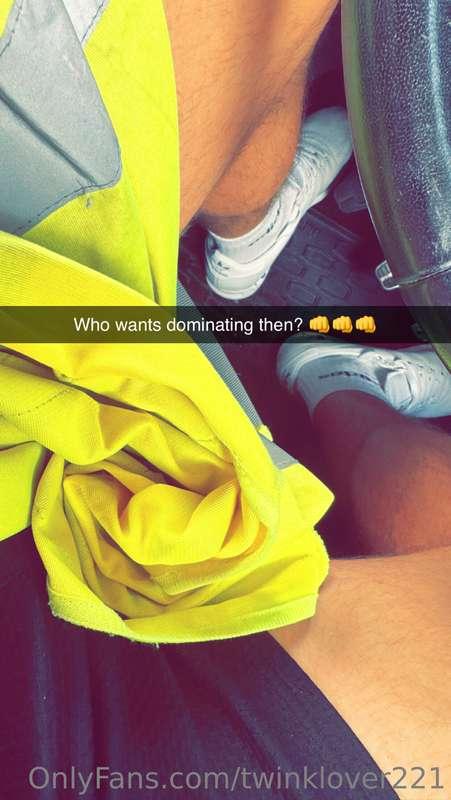 Who’s getting at my feet then?