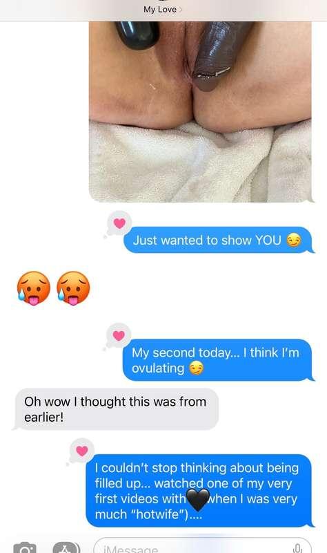 A text to my Jack yesterday… 😏🥰