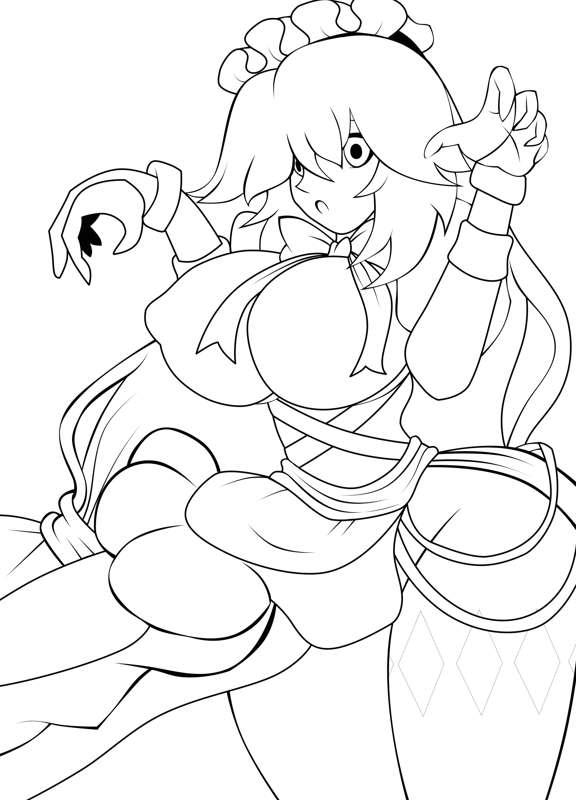 Alexandrina Sebastiane WIP and lines 