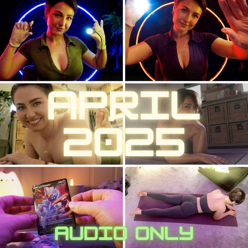 🎵APRIL 2025 - AUDIO ONLY🎵
