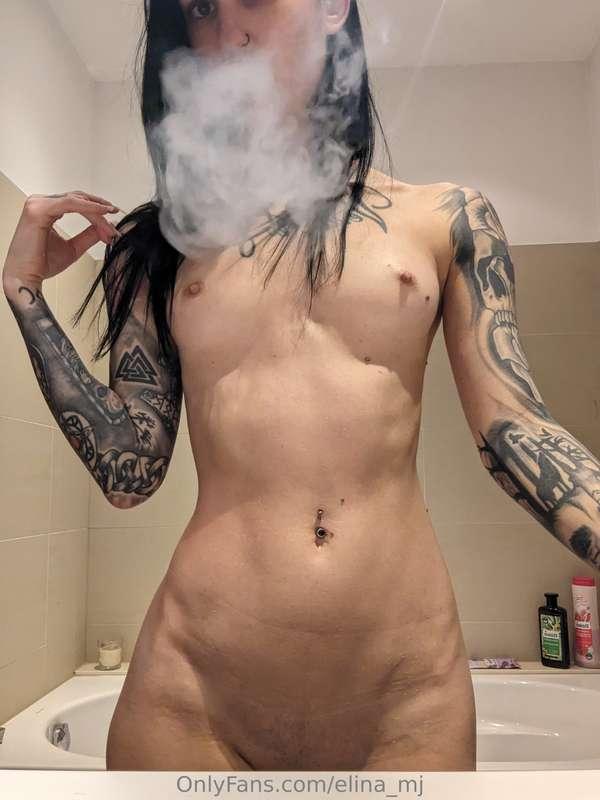 Steam in front of the face – but as long as the most importa..