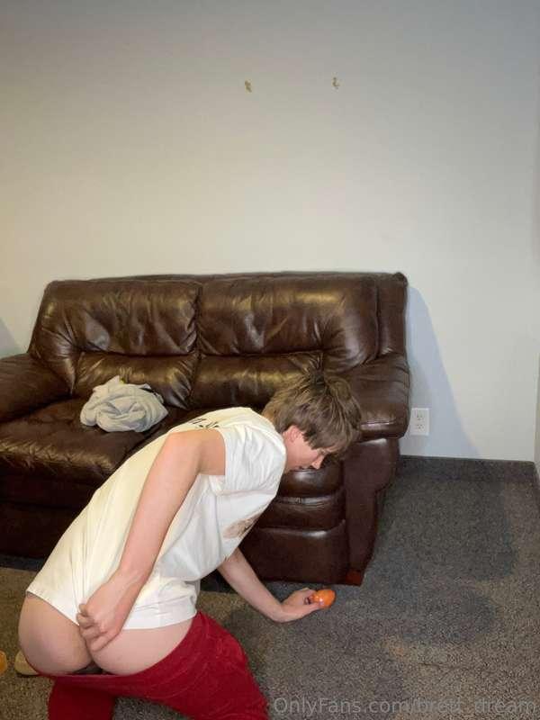 Went Easter egg hunting until my “balls” were full with eggs..