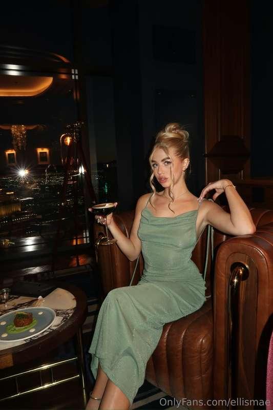 I've got a lot of compliments in this dress tonight... do yo..