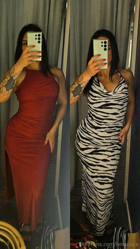 Dressing up to be dressed down 😈