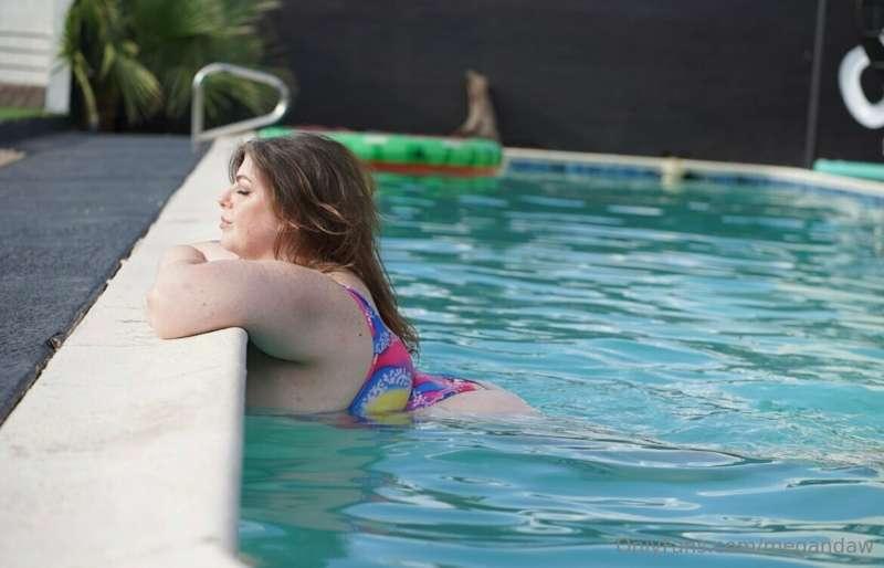 If you saw me at the pool would you say hi or would you be t..