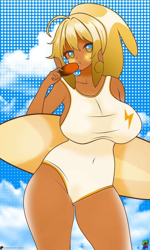 Humanized Alolan Raichu V.2