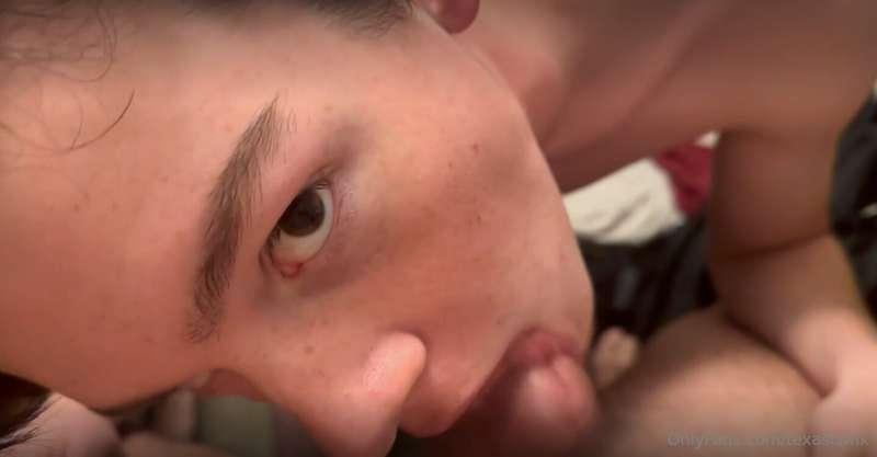 I absolutely love sucking his dick, it's the best feeling ev..