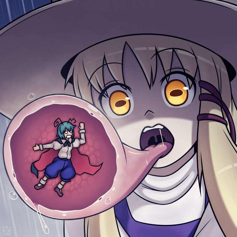 Suwako and Wriggle