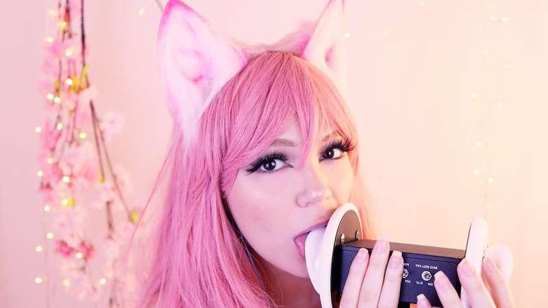 [Patreon Exclusive] ASMR Pink Fox Ear Licking 🦊🌸