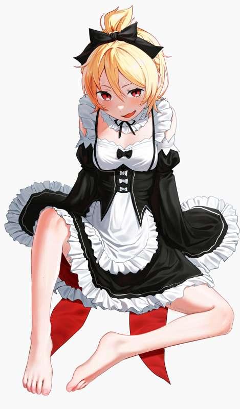 [R-18] Felt Maid commissioned + NSFW Variations