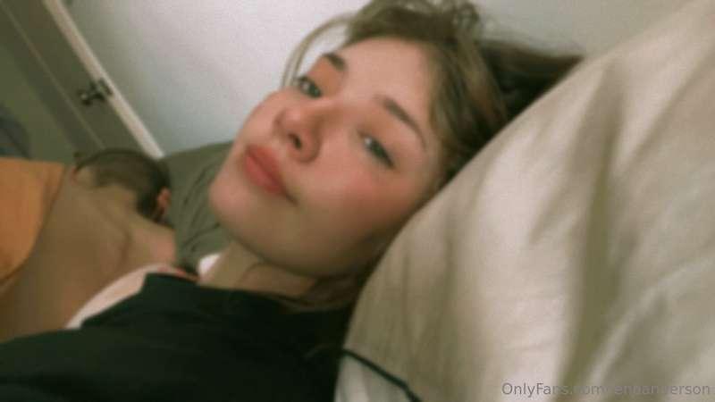 sleepy saturdays >>>   POV clip is being sent right now 💛