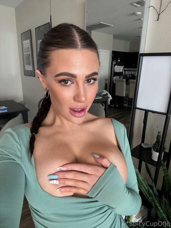 How bad do you want me to take this off? 😈