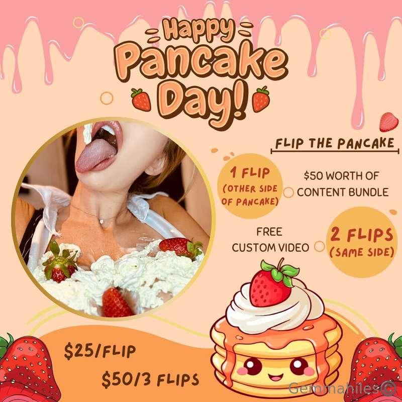 🥞HAPPY PANCAKE DAY!🥞Give that pancake a good flip, and who k..