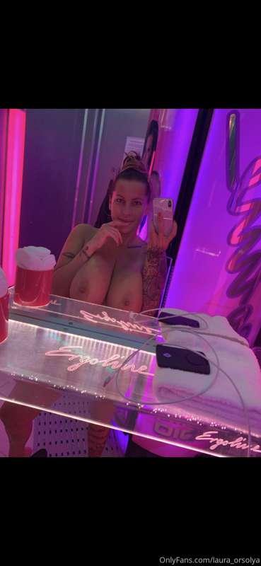 In the solarium..😉