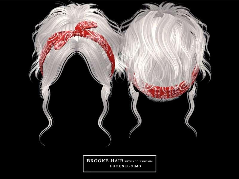 BROOKE HAIR WITH ACC BANDANA