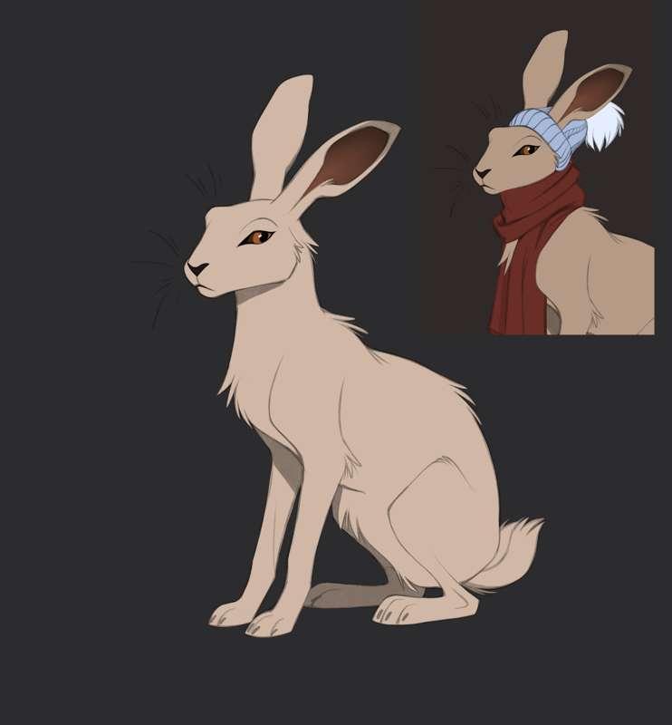 Hare lineart