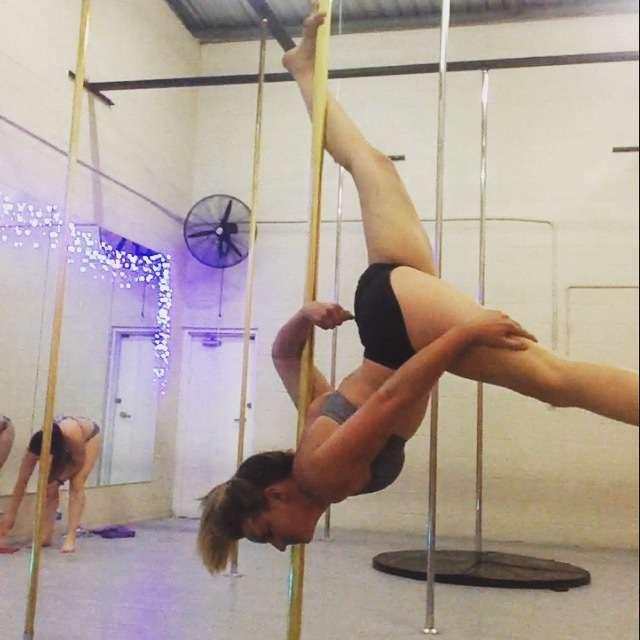 Nothing like a near death experience on a pole to liven a Mo..