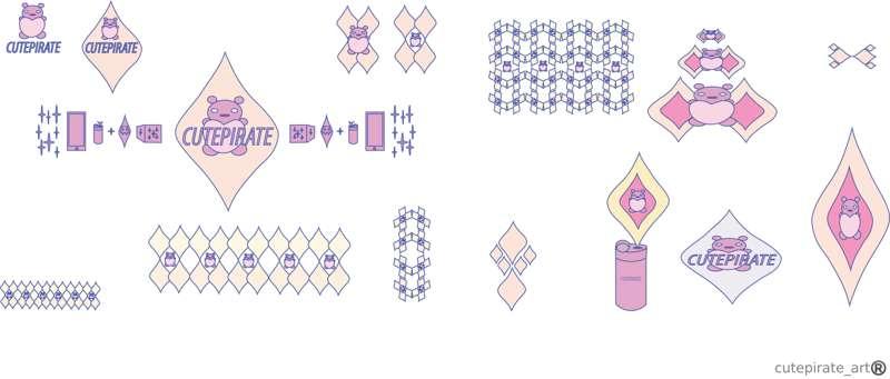 I made designs for underwear !!!!! nonbinary :3