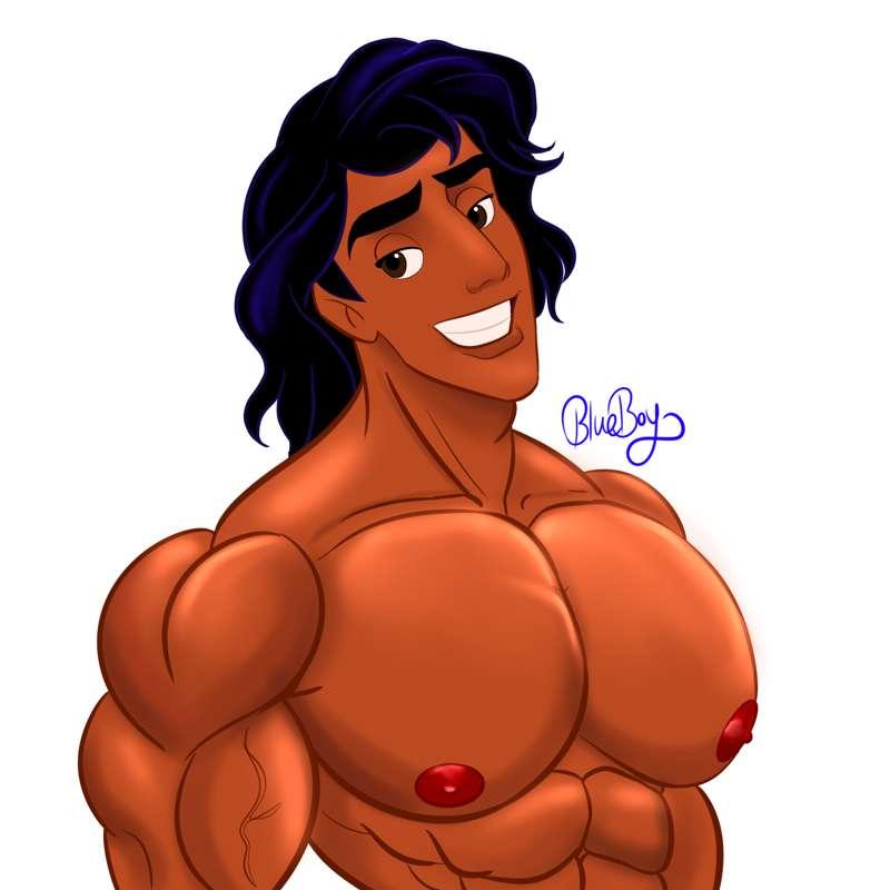 Aladdin boob shot