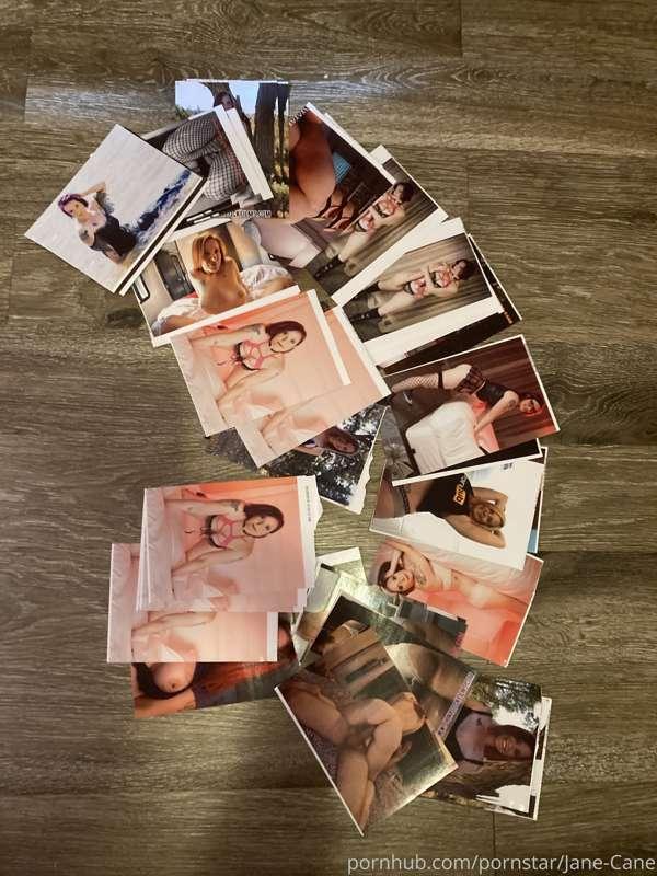 I'll be offering autographed photos this year (standard ship..
