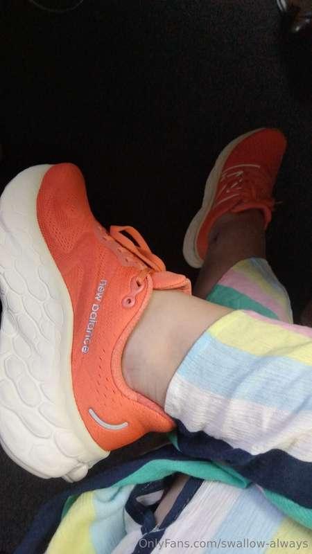When you get new running shoes and LITERALLY can't wait to p..