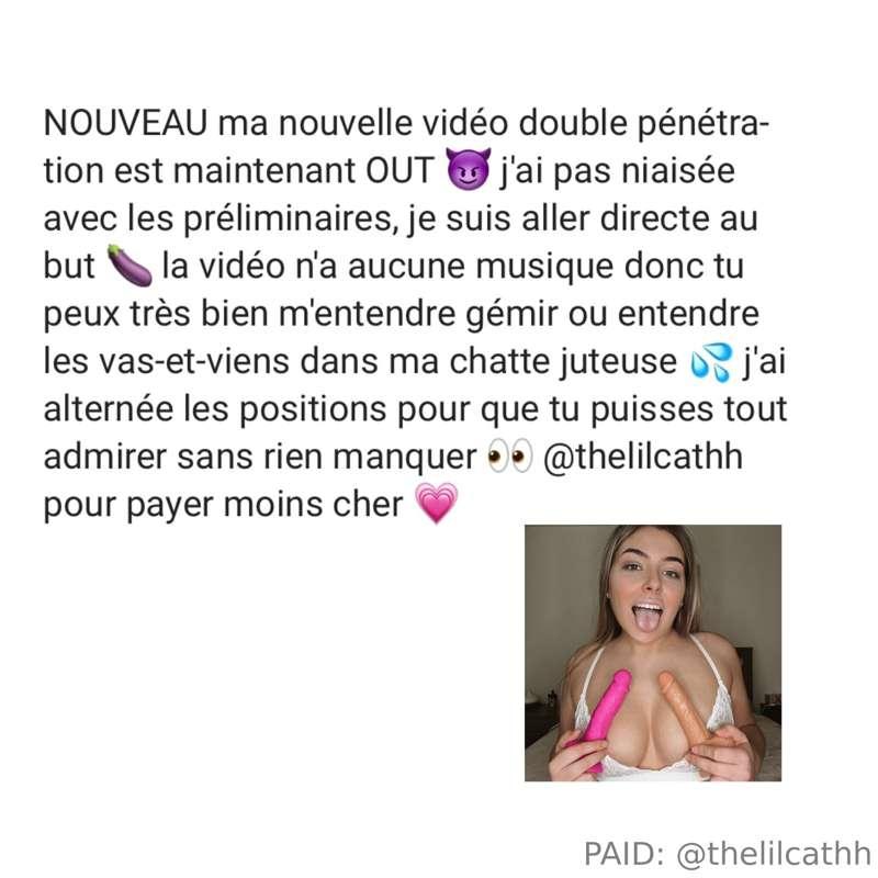 ma deuxième vidéo *double pénétration* à vie 👀