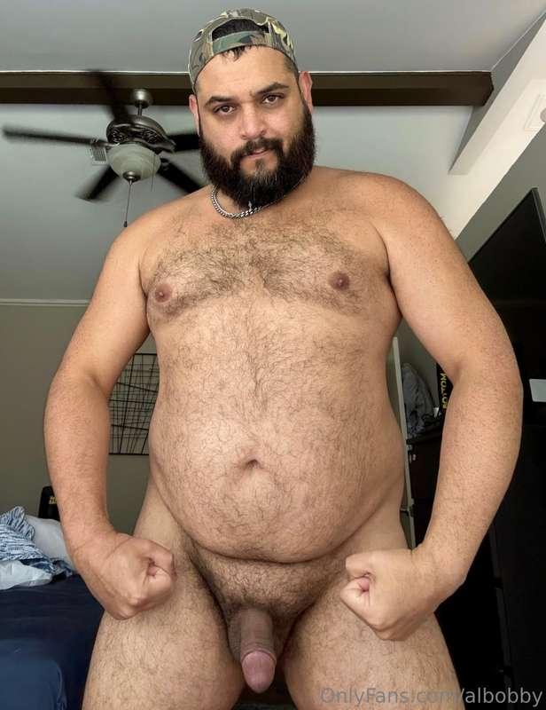 NAKED AL AFTER A BIG LOAD 