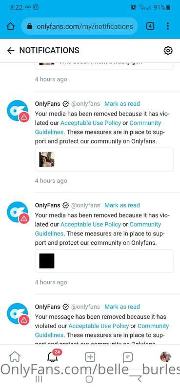 It's bad when your posts on OF get taken down. Oops. Hahaha