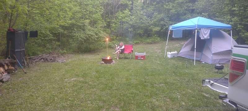 Camping trip you all! Video camera is charging. Make videos ..