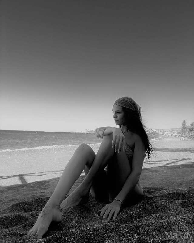 Black and white