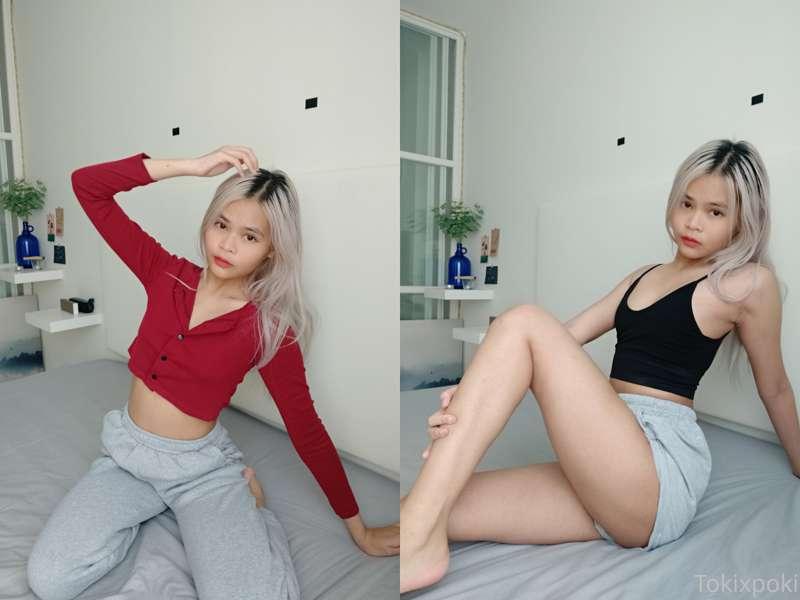 Which outfit do you want me to wear on our movie night ? 😏❤️..
