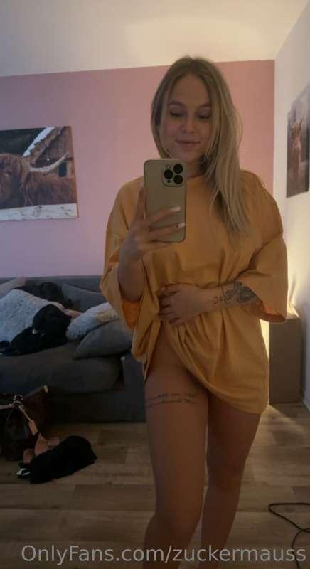 Ich bin heute Abend bei meinen Eltern süßer 🥰