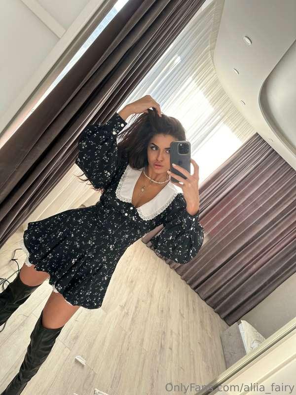 In a dress today because every day deserves a little celebra..