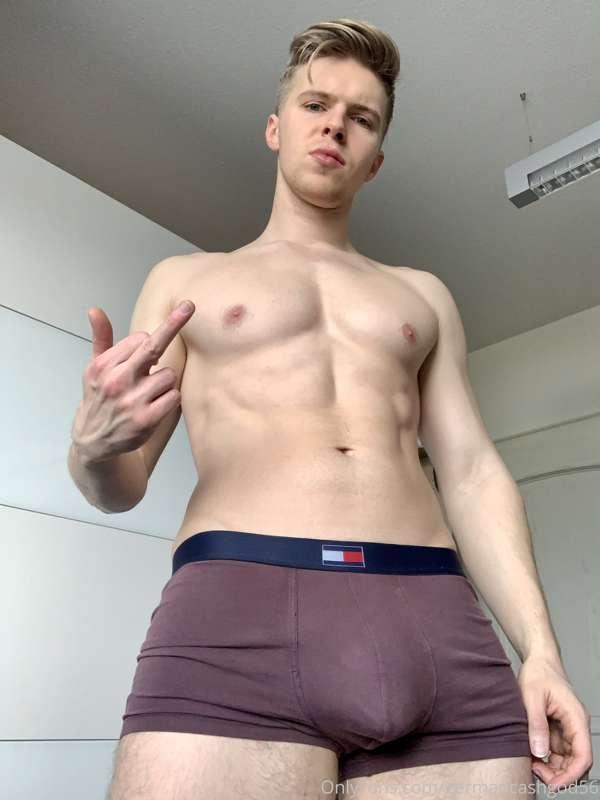 On your knees, pussy boy.