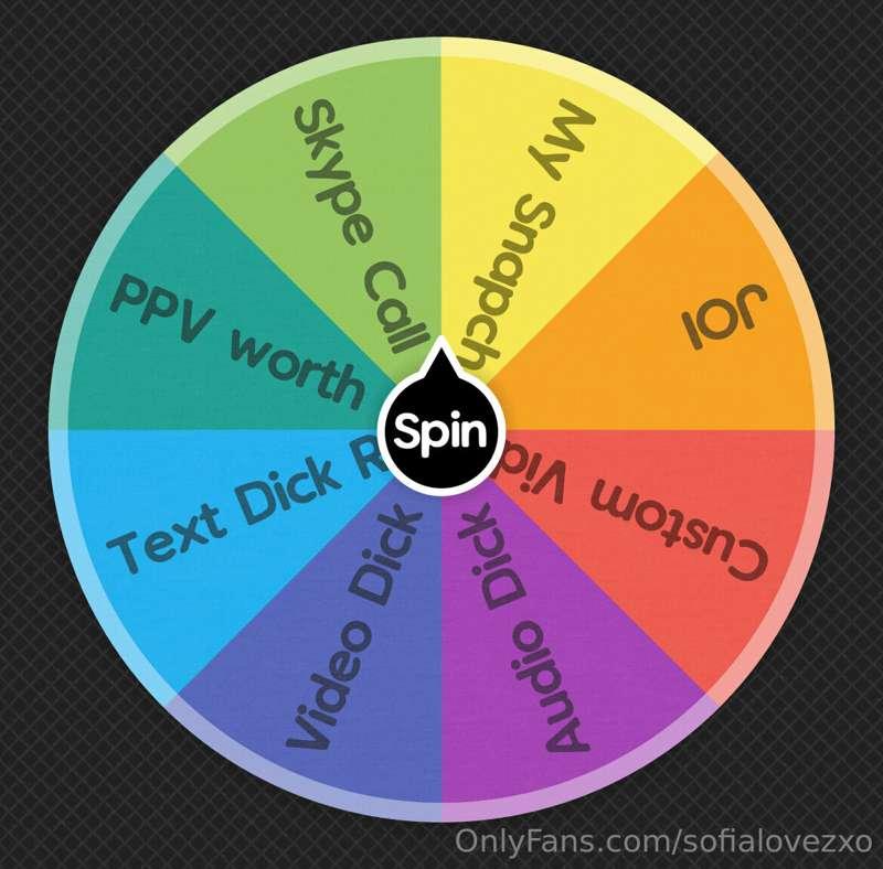 **🎰 Spin the wheel!**

You'll receive a private message in y..