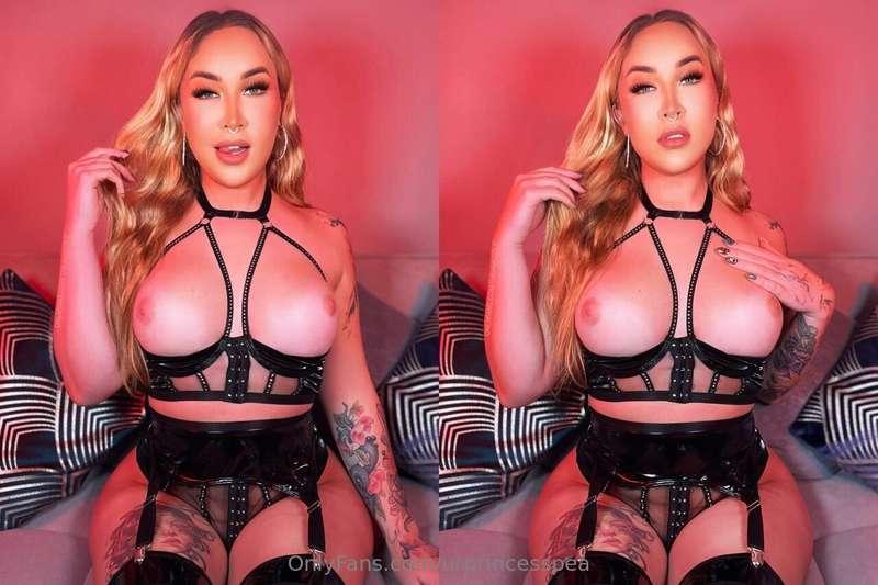 She's got 8 INCHES of TRANS COCK that guys can't get enough ..