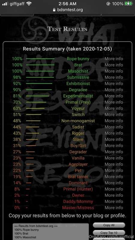 Im really out here exposing myself 💀 send me yours!!!