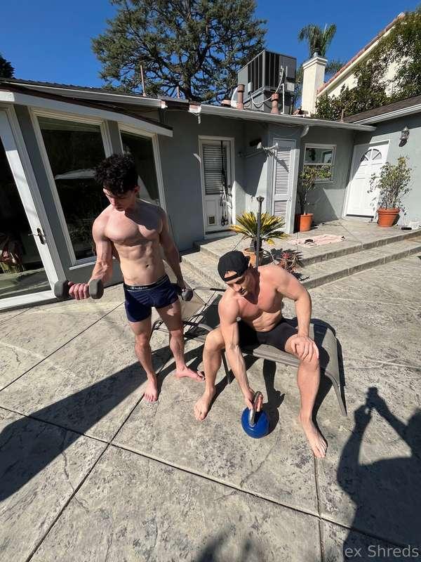 My gym bro @bradyallenfit and I started training and ended u..