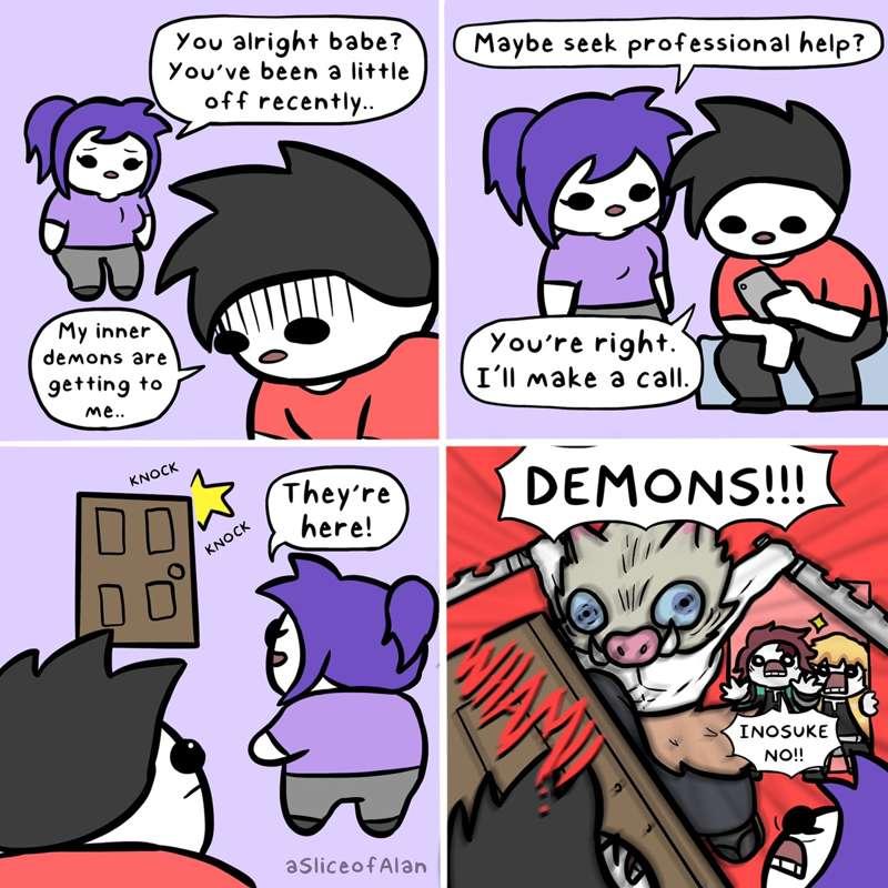Inner Demons (w/ Bonus Panel)