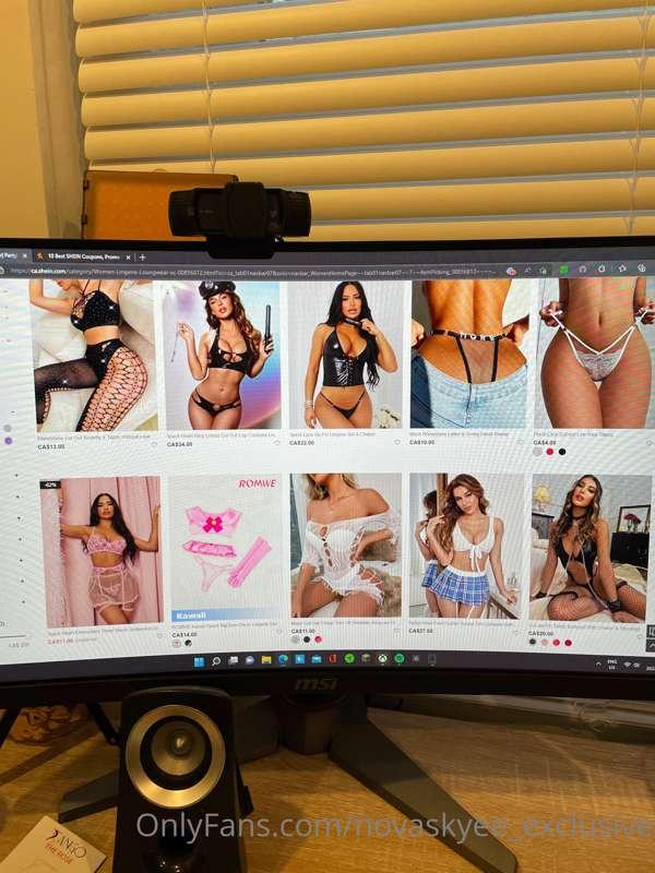 Currently putting together a cart of lingerie👀
If you tip $2..