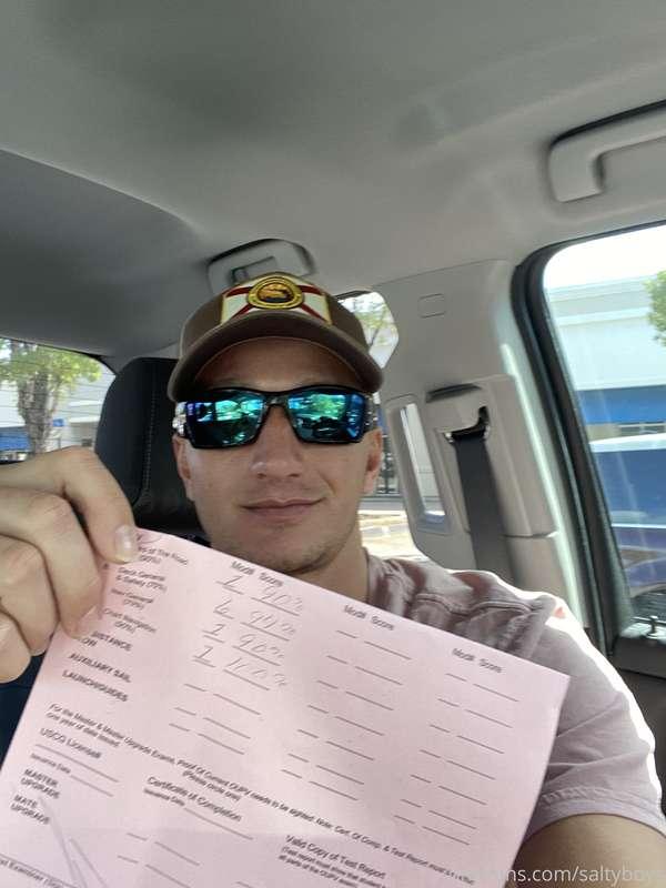 You can call me Captain Hunter now ;)