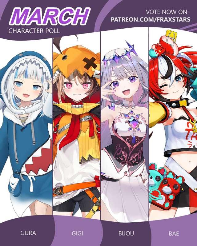 March Character Poll for members!
