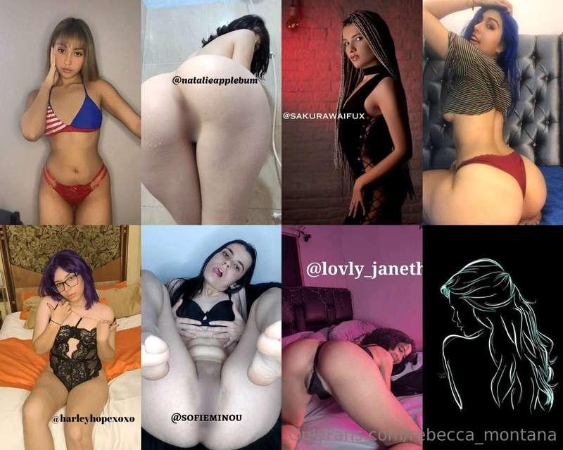 💘@lennawhite💘😍 @natalieapplebum 🍑😍😈 @sakurawaifux 🔞 😘💘@poiso..