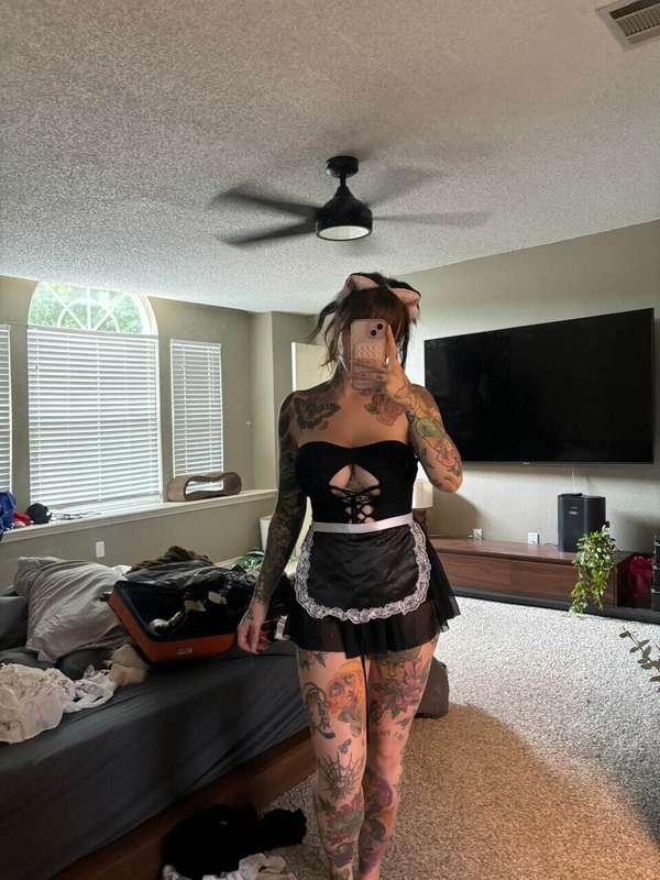 cleaning up… but only the mess u make;3 check out my latest ..